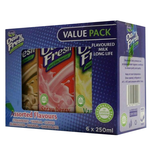 Brookside Flav Milk 6pk Bubble gum