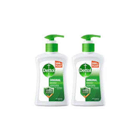Dettol Handwash Pump 2Pk 200Ml