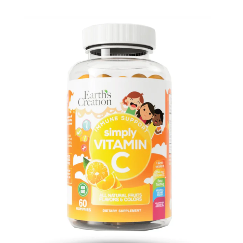 Earth'S Creation Kids Vitamin C Gummies 60'S