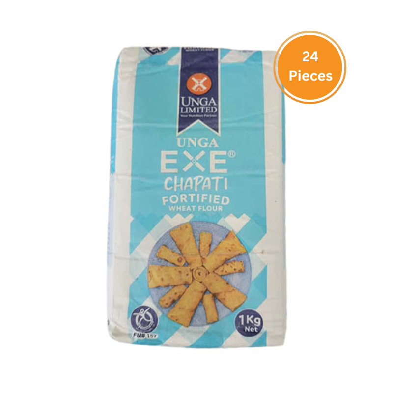 Exe Chapati Wheat Flour 1Kg Bale 24 Pieces