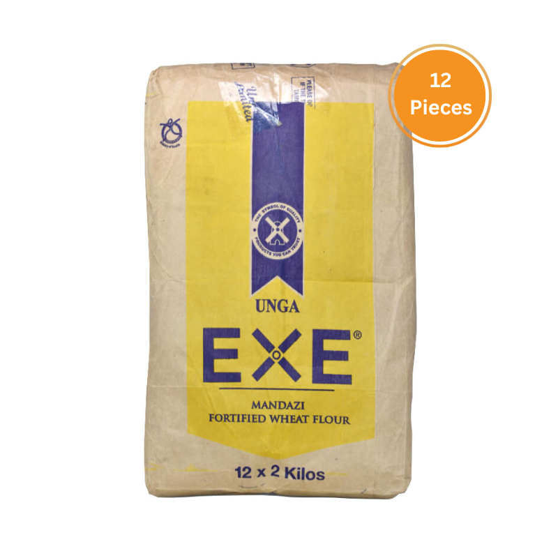 Exe Mandazi Wheat Flour 2Kg Half Bale *12 Pieces