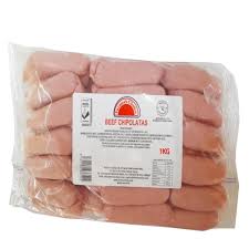 Farmer's Choice Beef Chipolatas 1Kg