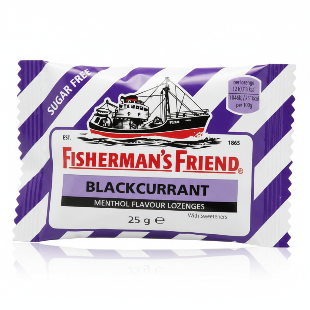 Fisherman's Friend Lozenges Black current  25G