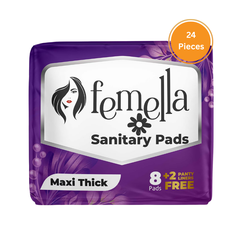 Femella Sanitary Pads 280Mm  Box 24 Pcs
