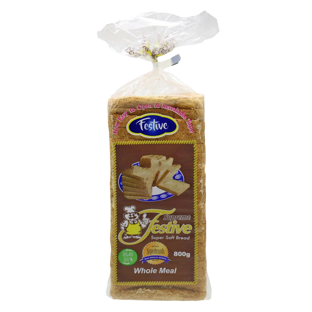 Festive Super Soft Brown Bread 800G
