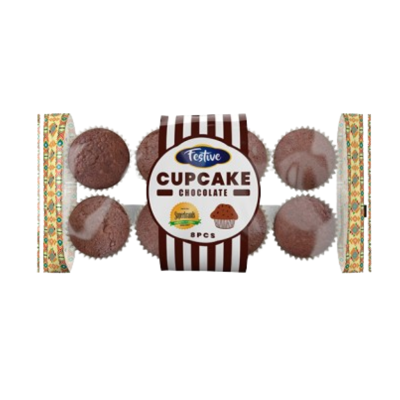 Festive Cupcake Chocolate 8 Pcs 175G