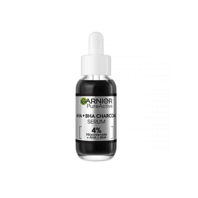 Garnier Aha+Bha Charcoal Serum 30Ml