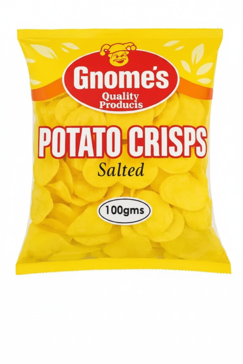 Gnomis Potato Crisps Salted 100G