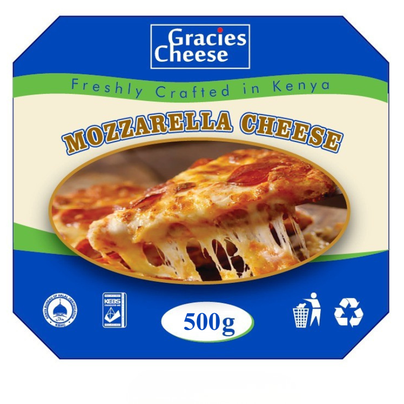Gracies Mozzarella Cheese 500G