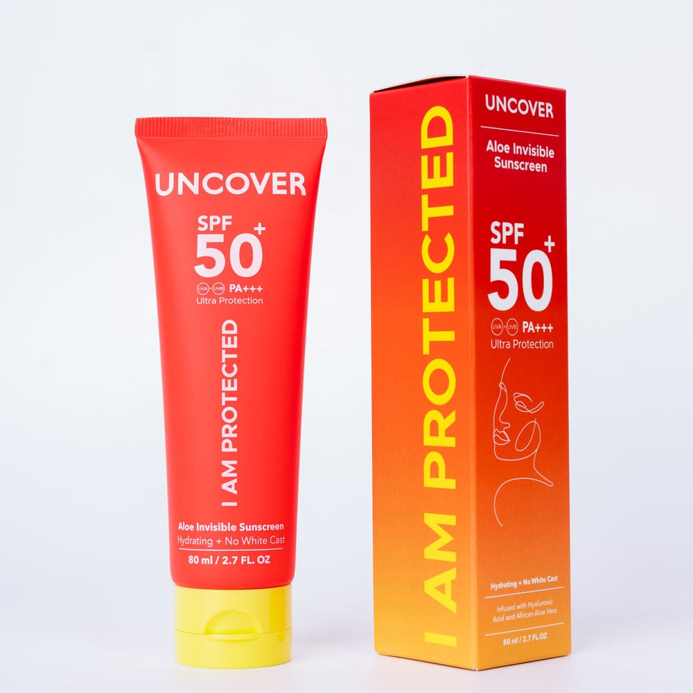 Uncover Aloe Invisible Sunscreen 80Ml