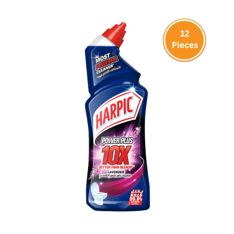 Harpic Power Plus W.C Lavender 1L Box 12 Pieces