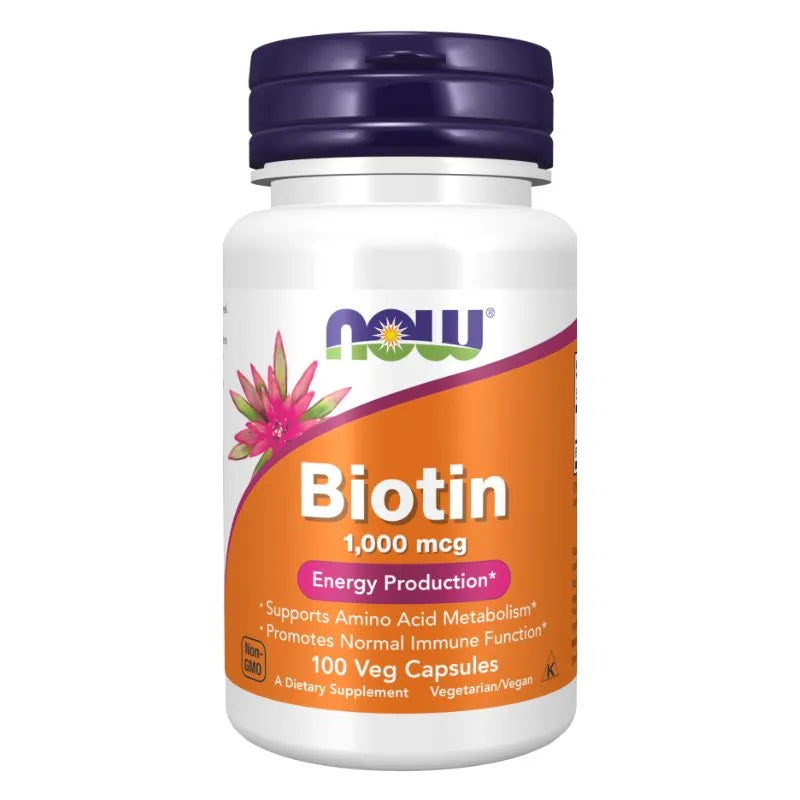 Now Biotin 1000Mcg Vitamin Caps