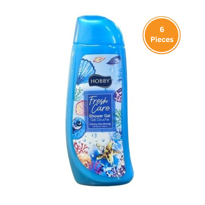Hobby Body Wash Calming Sea 500ML 6 Pieces