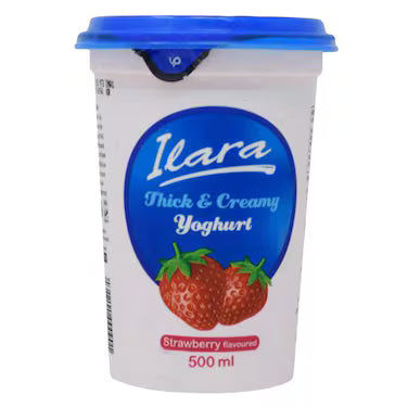 Ilara Strawberry Cup Yoghurt 500