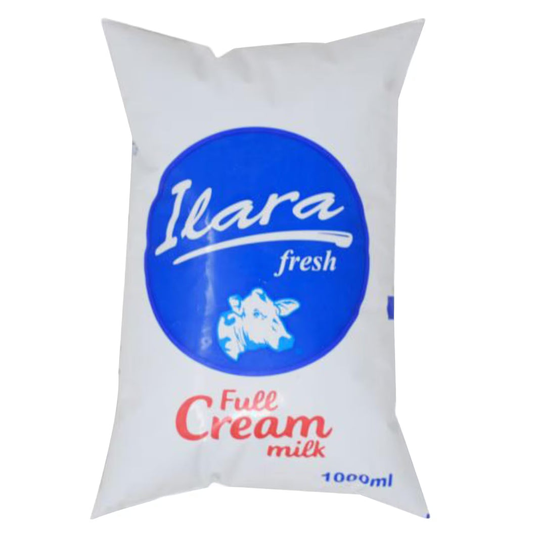 Ilara Fresh Full Cream Whole Milk Sachet 1L