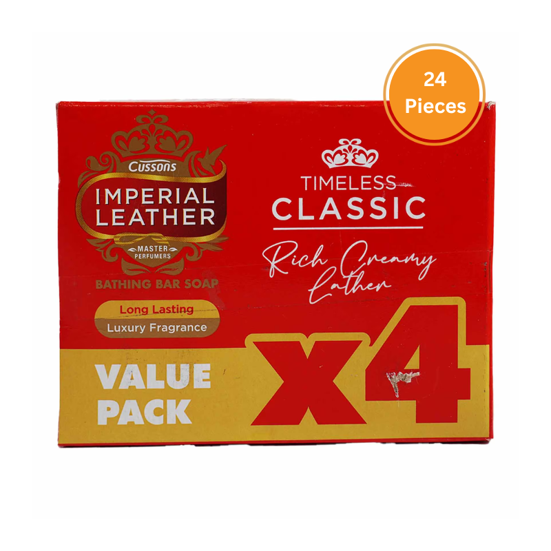 Imperial Leather Soap Classic 125G 4'S Box 24 Pieces