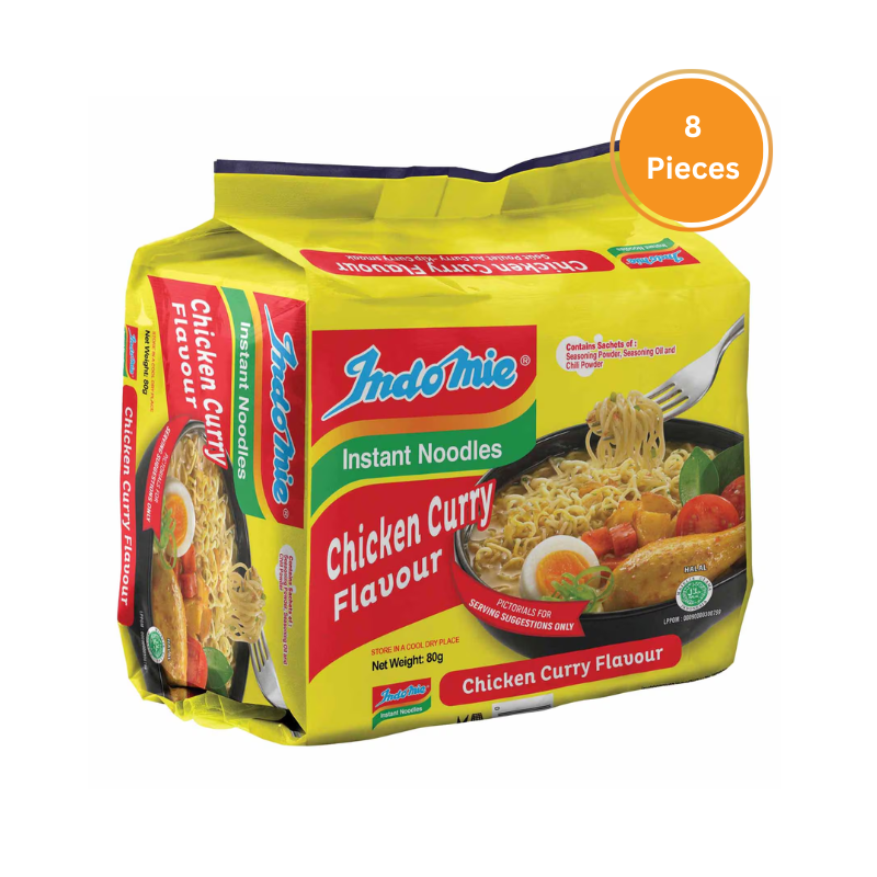 Indomie Chicken Curry 5 In 1 70Gm 8 Pcs Box