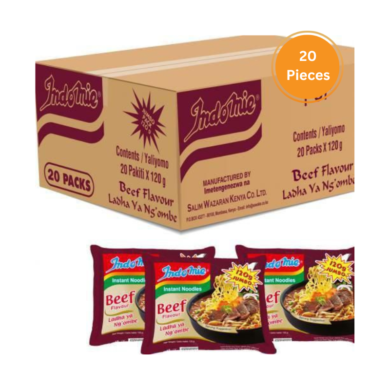 Indomie Chicken Jumbo 120Gm Box 20 Pieces