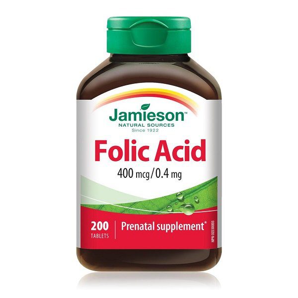 Jamieson Folic Acid 400Mcg Tablets 200'S