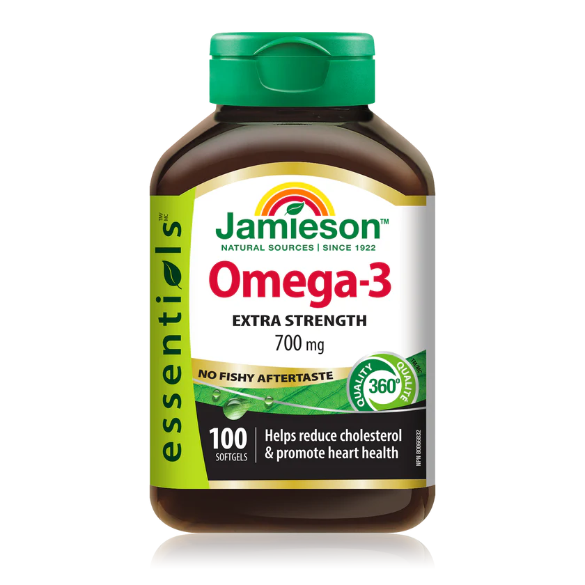 Jamieson Omega 3 Extra Strength 700Mg Sofgels 100'S