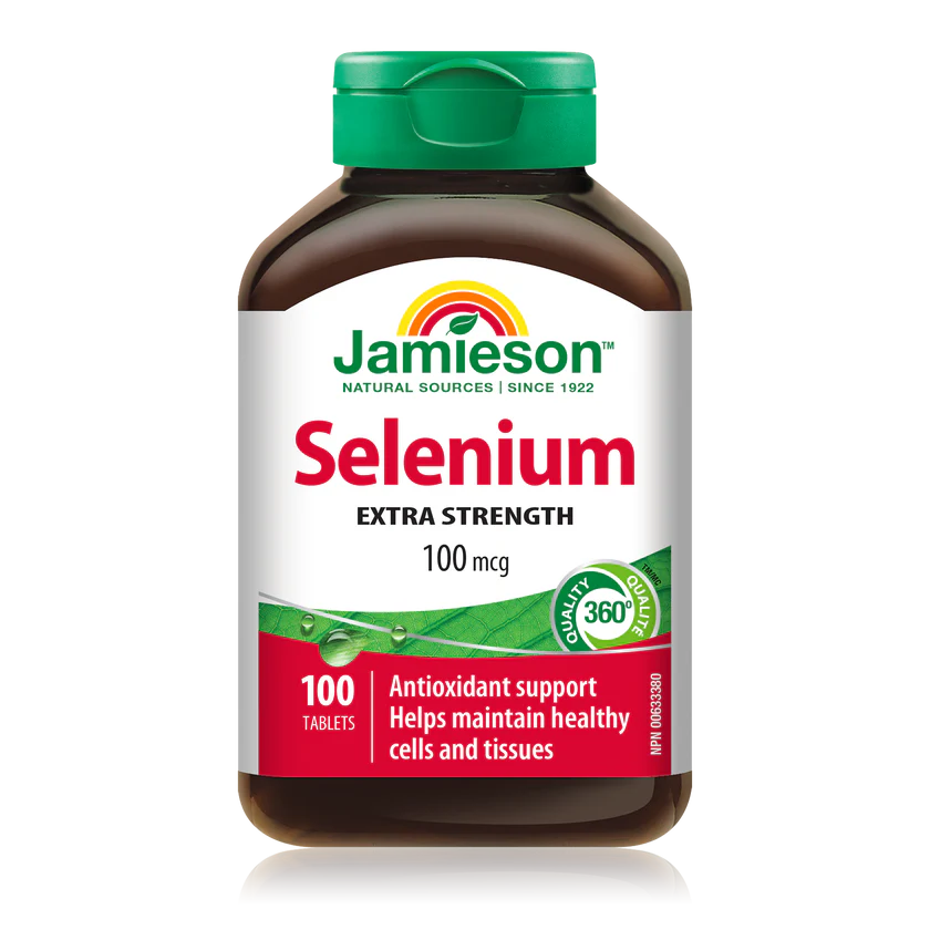 Jamieson Selenium Extra Strength 100Mg Tabs 100'S