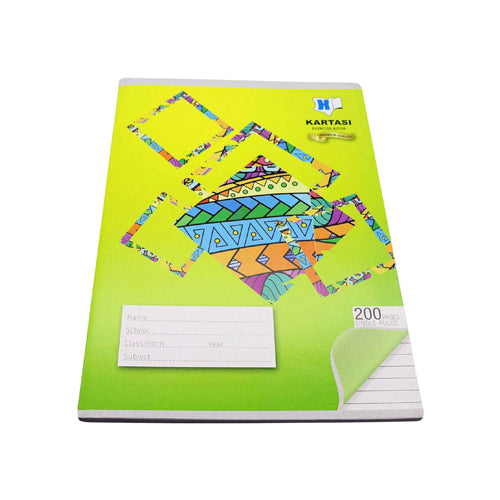 Kartasi Exercise Book A4 200 Pages Lines
