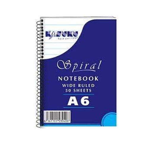 Kasuku Side Spiral Note Book A4 50 sheets