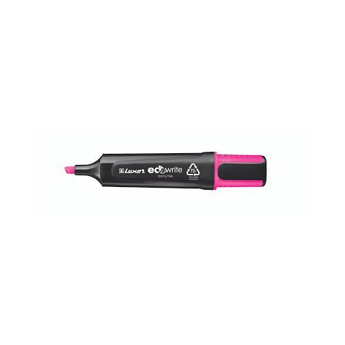 Luxor Eco Textliter Pen Pink pkt