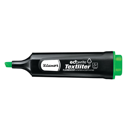 Luxor Eco Textliter Pen Green