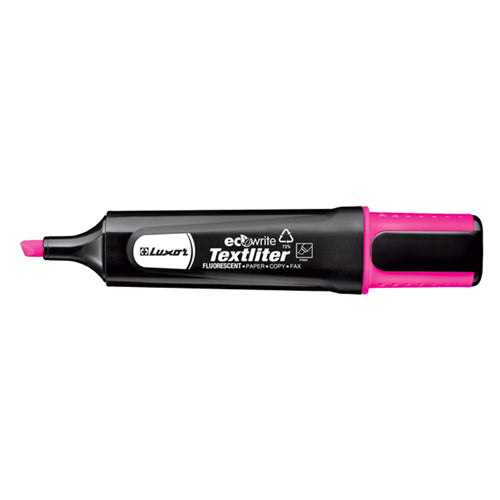 Luxor Eco Textliter Pen Pink