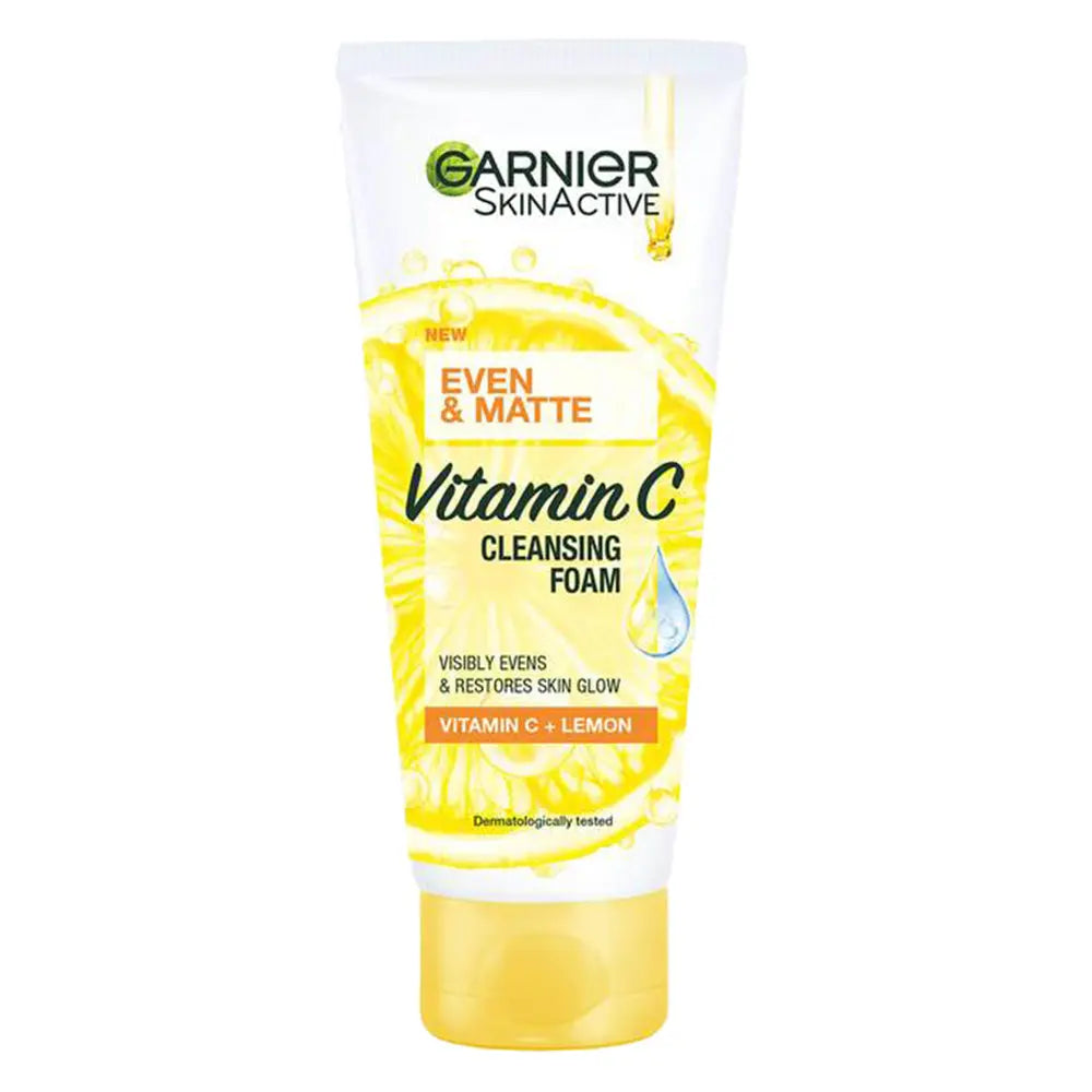 Garnier Even&Matte Gentle Cleansing Foam 100