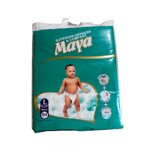 Maya Diapers Large 40