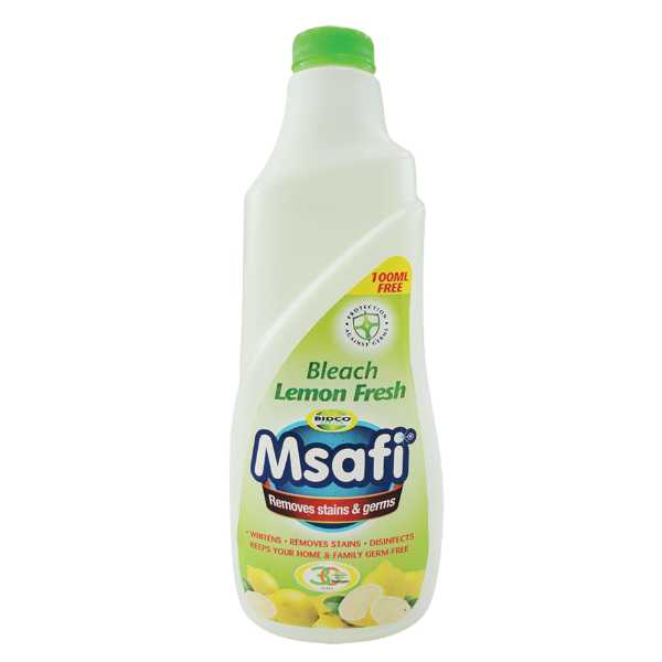 Msafi Bleach Lemon Fresh 500ml +100ml