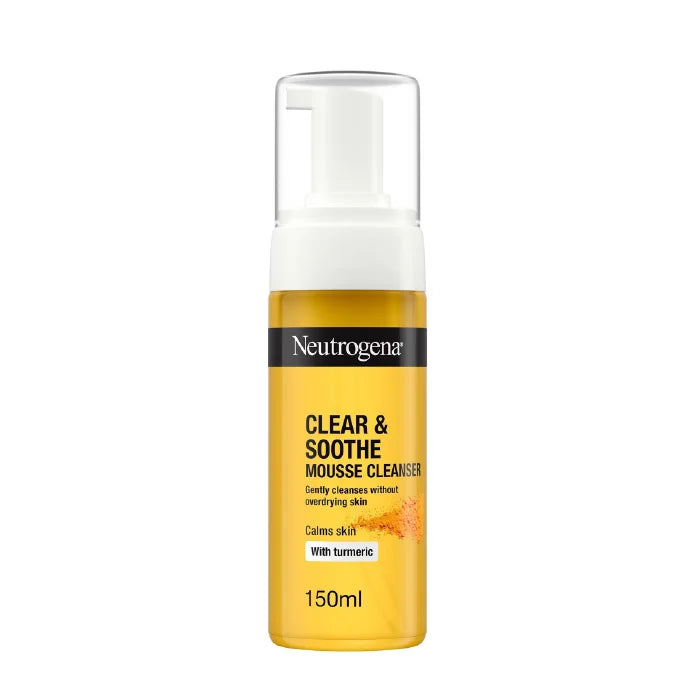 Neutrogena Clear and Soothe Mousse Cleanser 150Ml