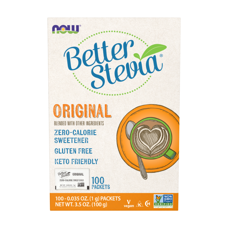 Now Stevia Sachets 100'S