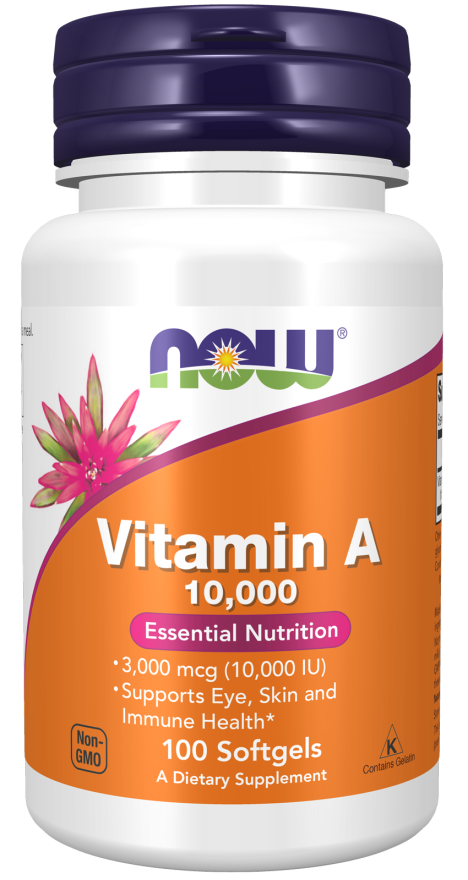 Now Vitamin A Caps 100'S