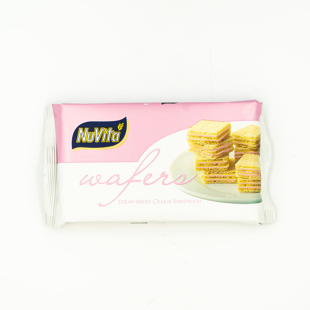 Nuvita Wafer Strawberry 50Gm