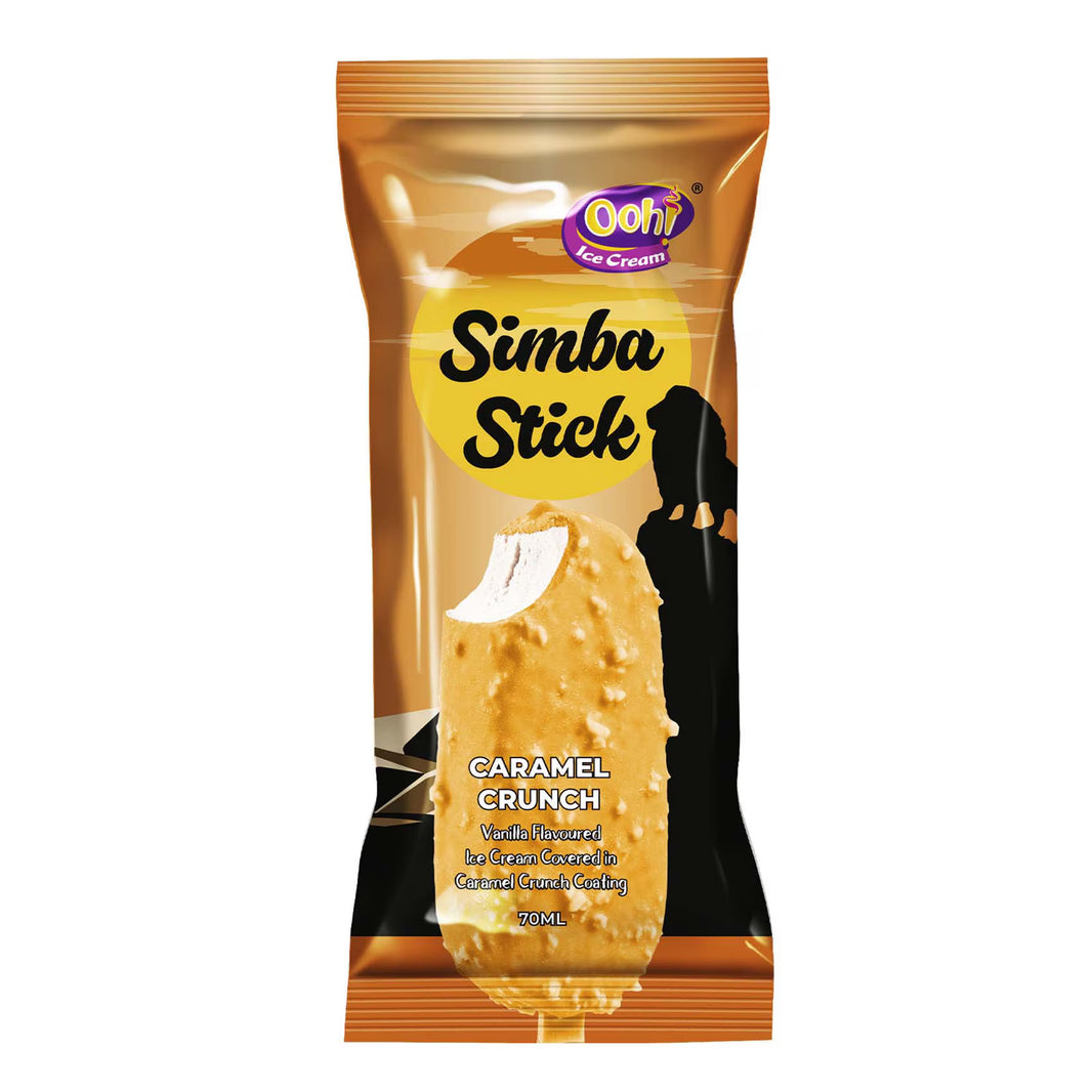 Ooh! Ice Cream Simba Stick Caramel Crunch 70Ml