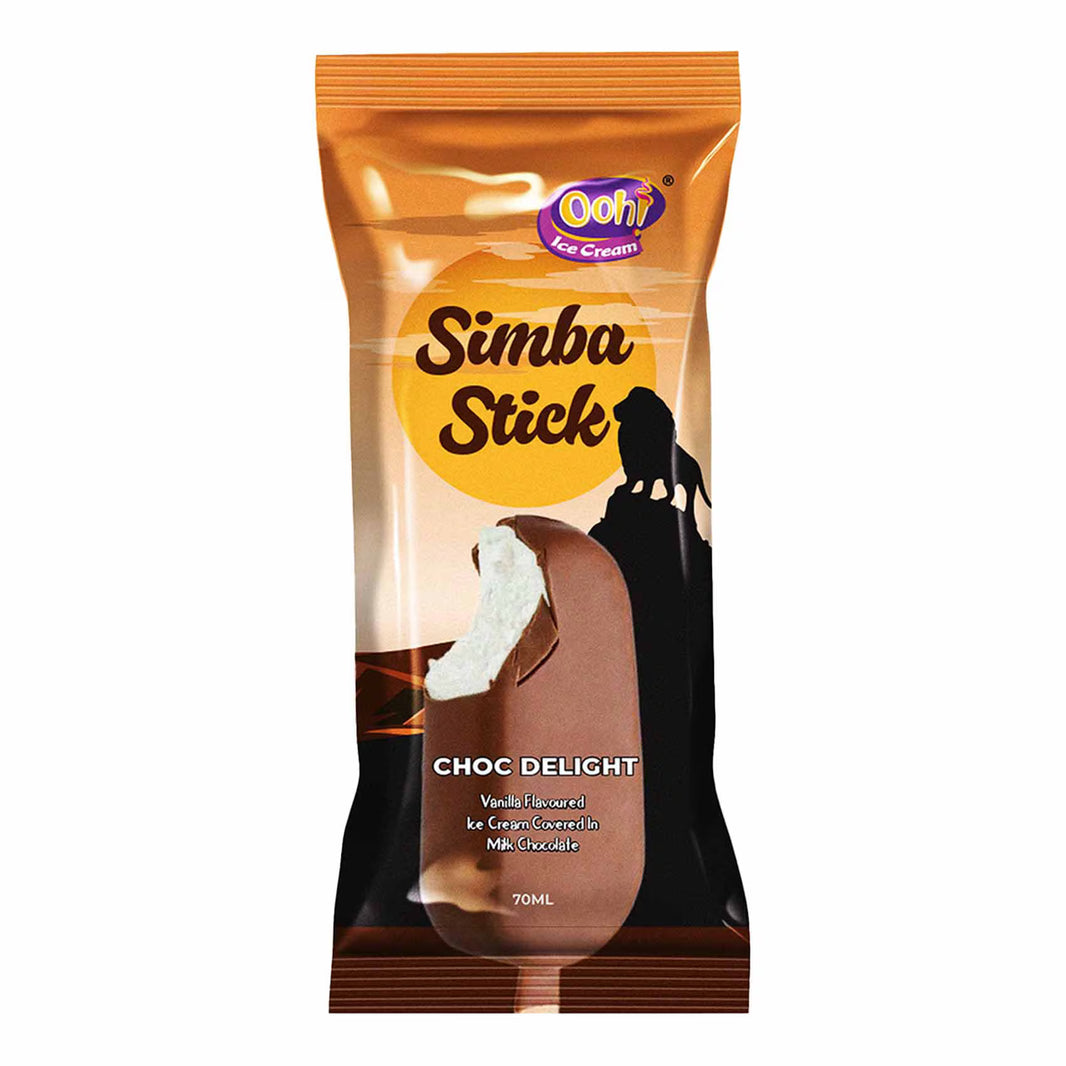 Ooh! Ice Cream Simba Stick Choco Delight 70Ml