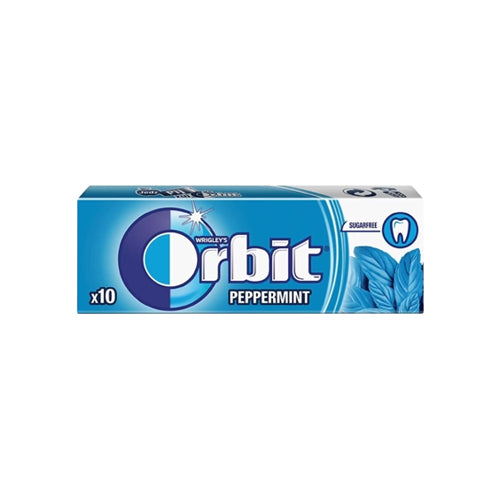 Orbit Peppermint Sugarfree Gum 10Pc