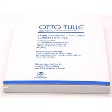 Otto-Tulle 1%W/W Dressing 10'S 10X10Cm