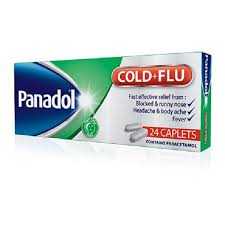 Panadol Cold & Flu Night Tabs 24'S