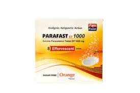 Parafast-Et 1000Mg Tablets 8'S