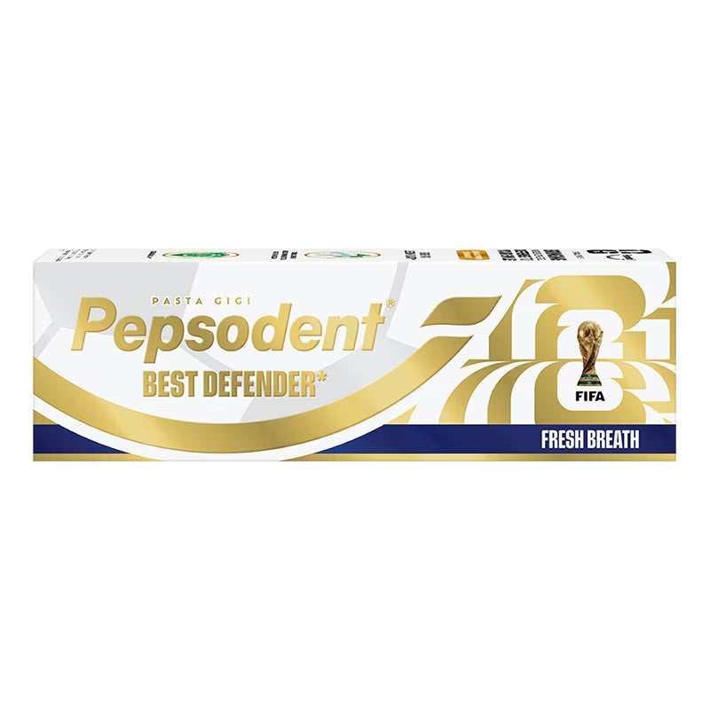Pepsodent Fifa Fresh Breath Toothpaste 95G