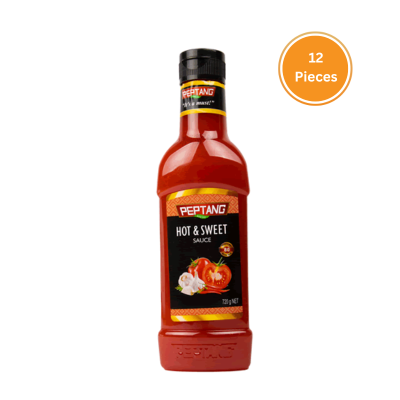 Peptang Hot and Sweet Sauce 720G 12 Pieces