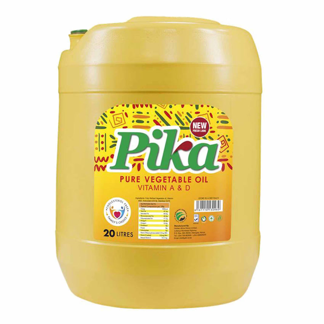 Pika Vegetable Oil 20 Ltr