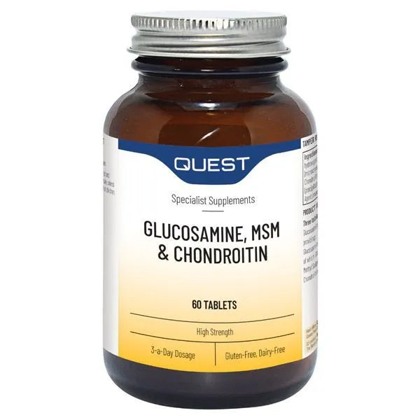 Quest Glucosamine ,Msm & Chondroitin Tabs 90's