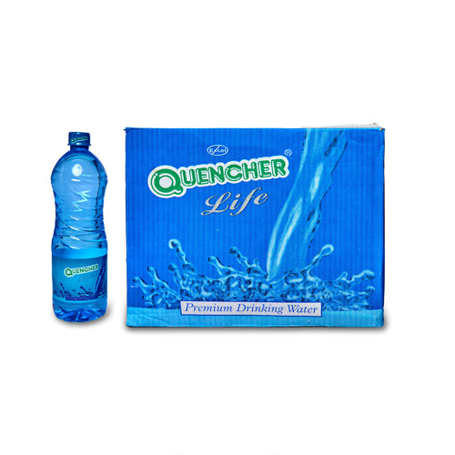 Quencher Water 1L Box 12Pcs