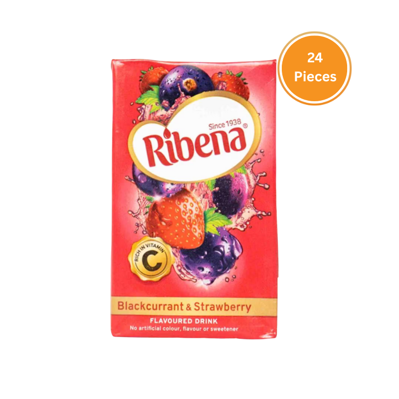 Ribena Blackcurrant Strawberry  250Ml 24 Pcs Box