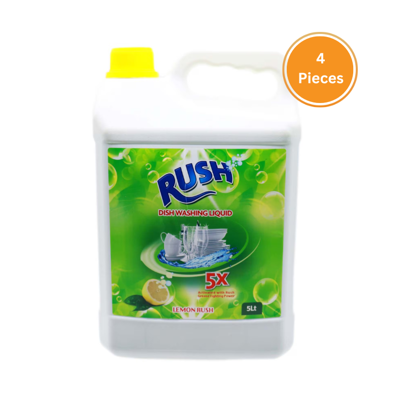 Rush Multi Purpose Detergent 5 Litre Box x 4 Pieces